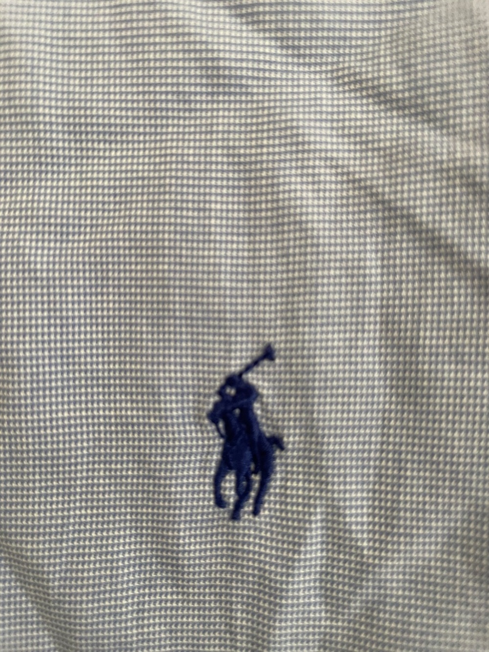 Polo blue dress shirt 16 x 32